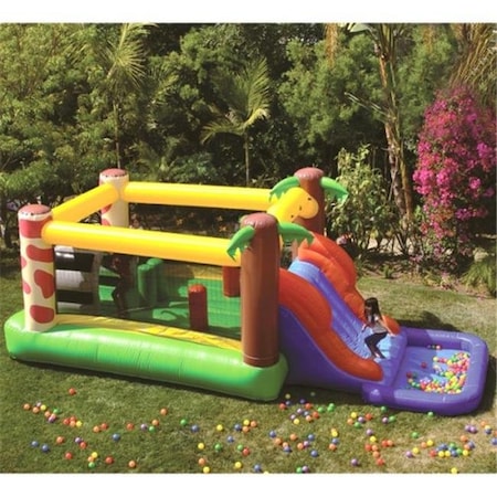 Jumporange JumpOrange JOK-Jungle20 Amazing Jungle Inflatable Bouncy Waterfall JOK-Jungle20